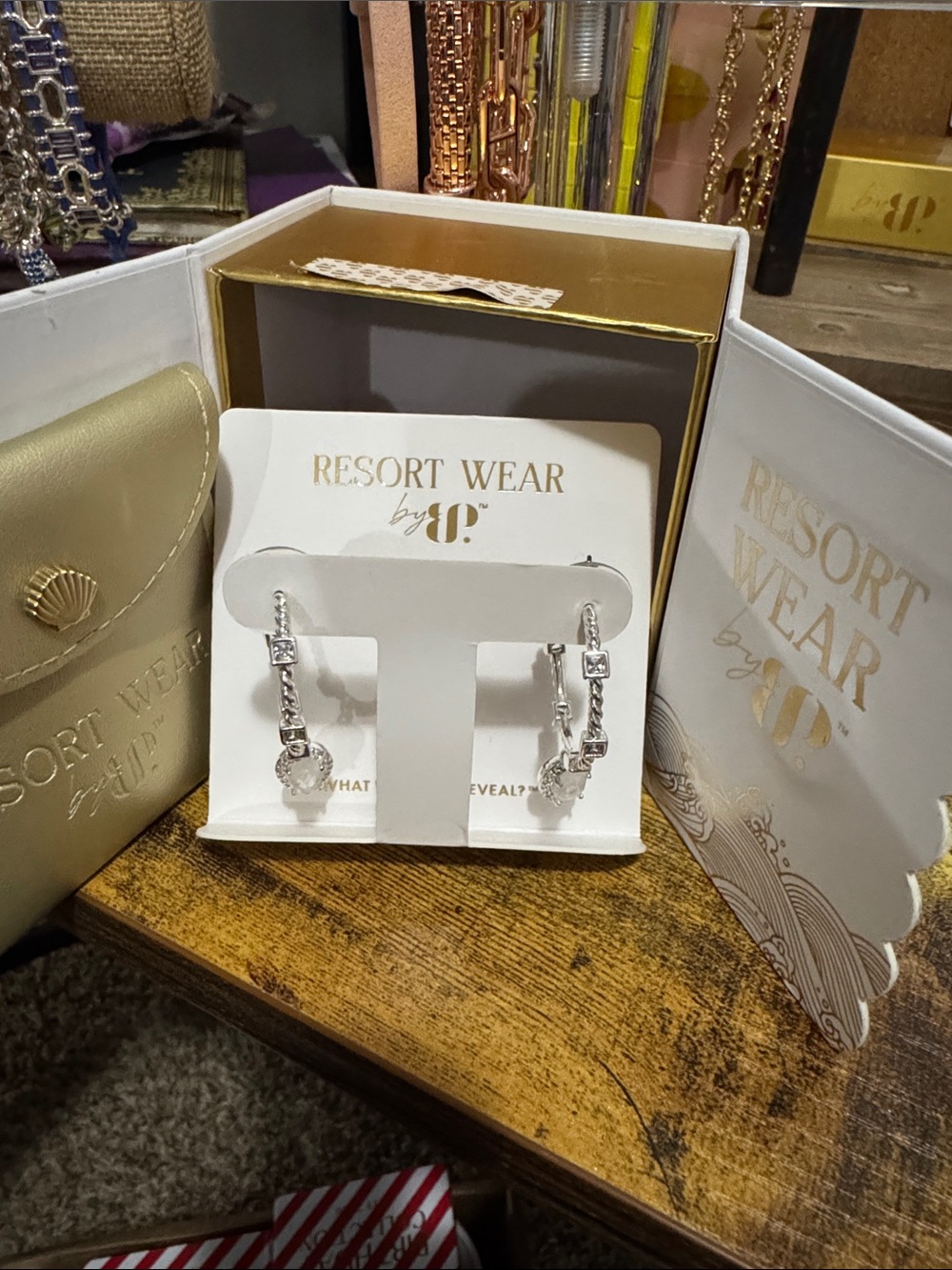Bomb Party Resort Wear Earrings Hoops